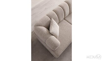 Medusa Home Mobilya - Lion Bohem Yataklı ve Sandıklı Köşe Takımı
