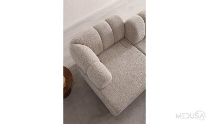 Medusa Home Mobilya - Lion Bohem Yataklı ve Sandıklı Köşe Takımı