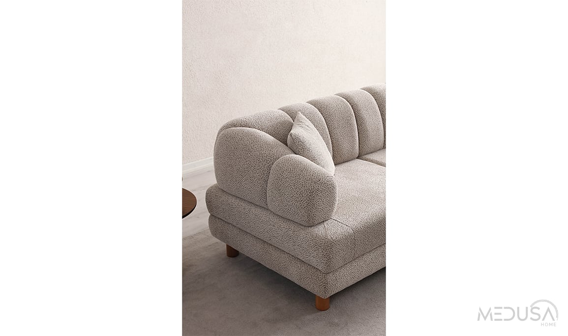Medusa Home Mobilya - Lion Bohem Yataklı ve Sandıklı Köşe Takımı