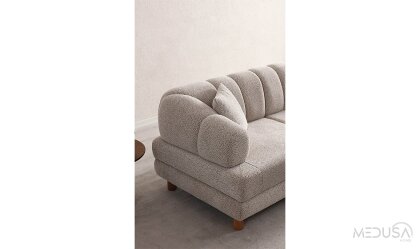 Medusa Home Mobilya - Lion Bohem Yataklı ve Sandıklı Köşe Takımı