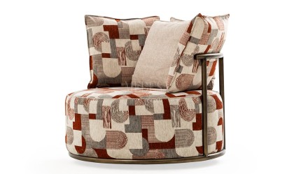 Medusa Home Mobilya - Liora Colorful Berjer