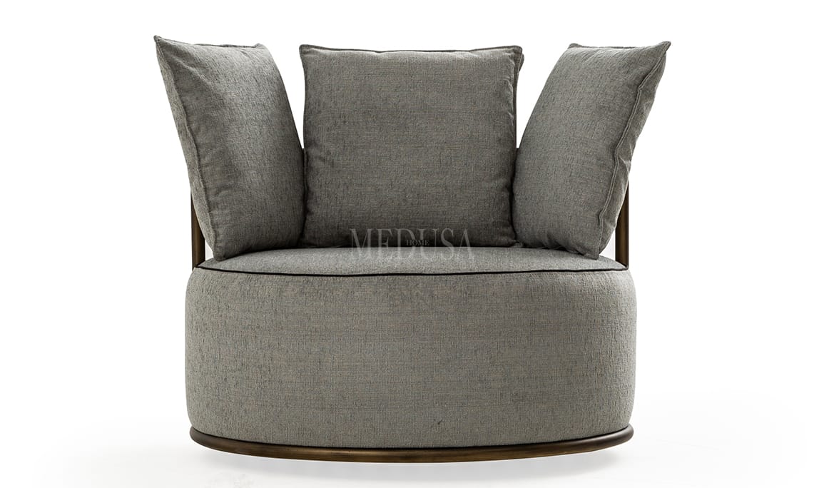 Medusa Home Mobilya - Liora Gri Berjer