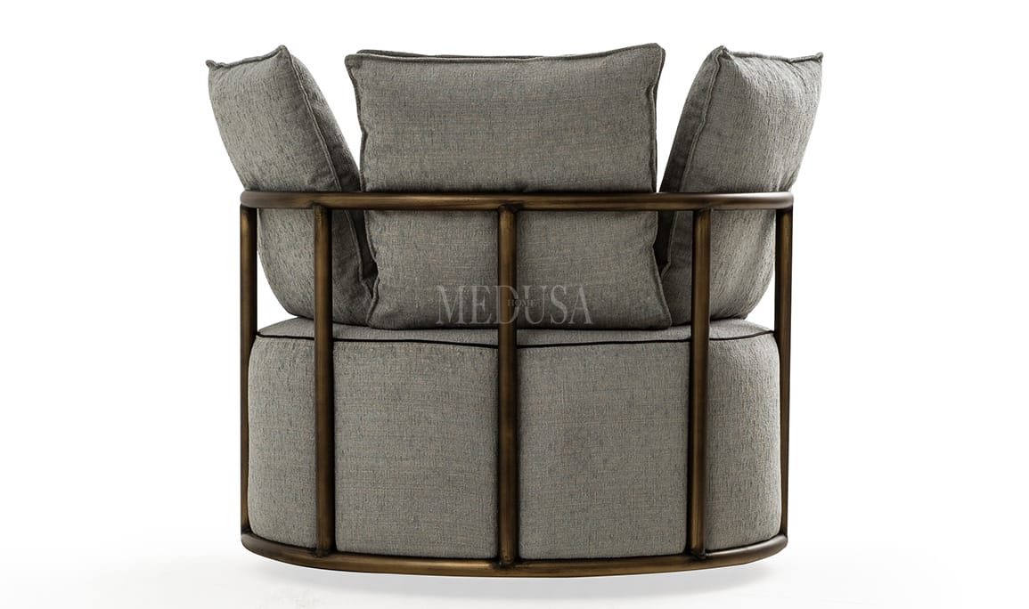 Medusa Home Mobilya - Liora Gri Berjer