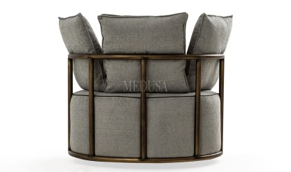 Medusa Home Mobilya - Liora Gri Berjer