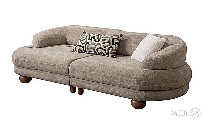 Medusa Home Mobilya - Liora Vizon Üçlü Koltuk