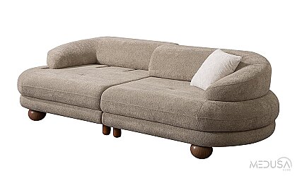 Medusa Home Mobilya - Liora Vizon Üçlü Koltuk