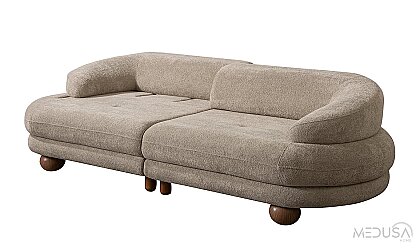 Medusa Home Mobilya - Liora Vizon Üçlü Koltuk