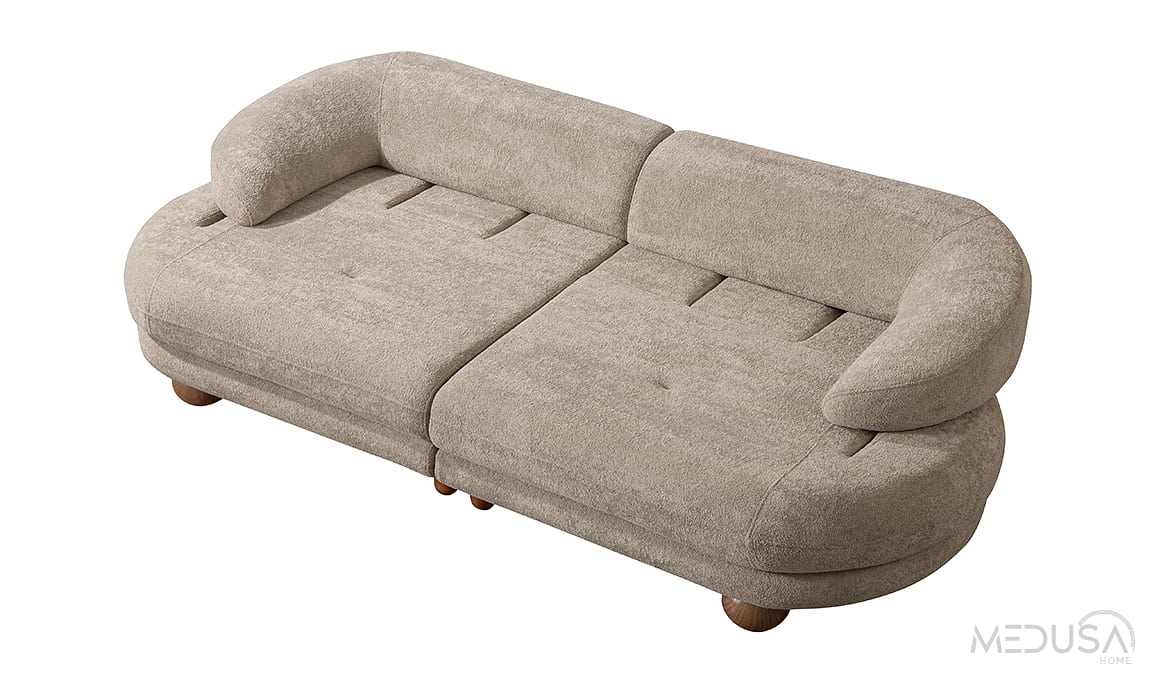 Medusa Home Mobilya - Liora Vizon Üçlü Koltuk