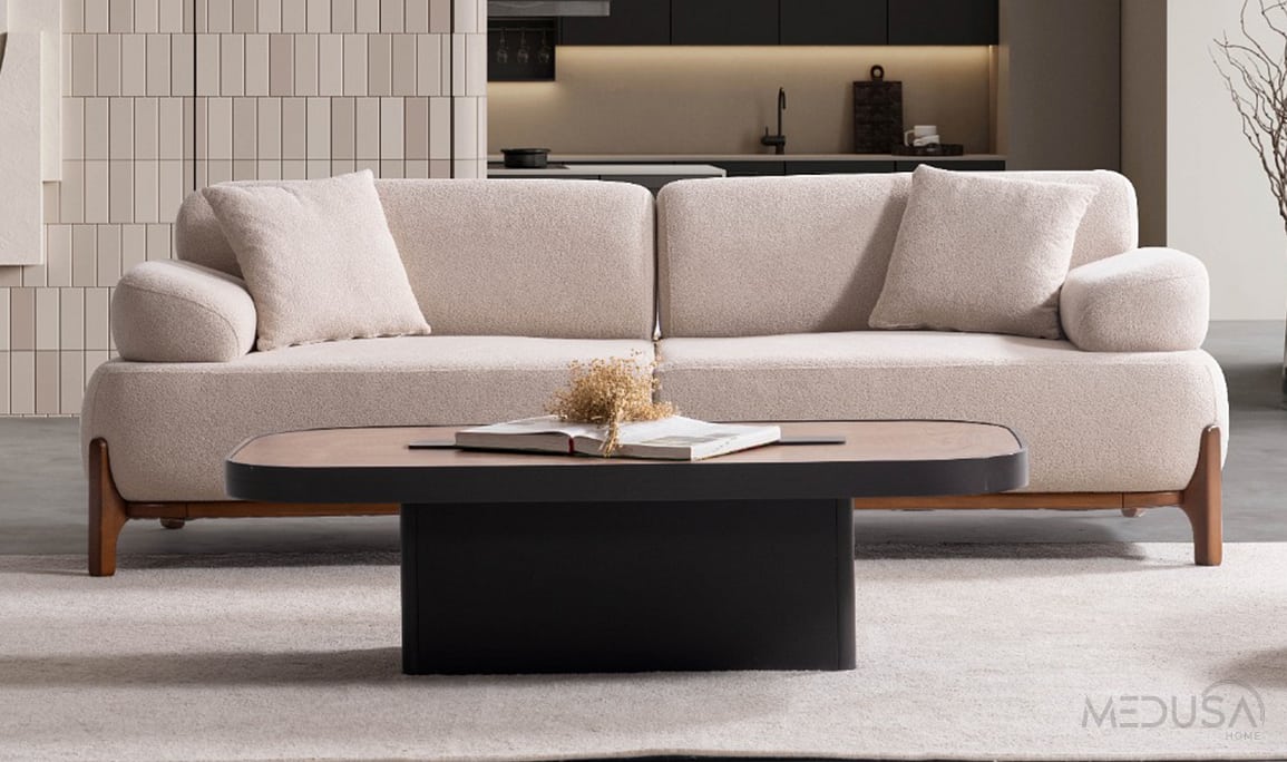 Medusa Home Mobilya - Liore Üçlü Koltuk