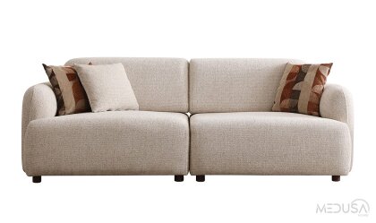 Medusa Home Mobilya - Lisbon Üçlü Koltuk