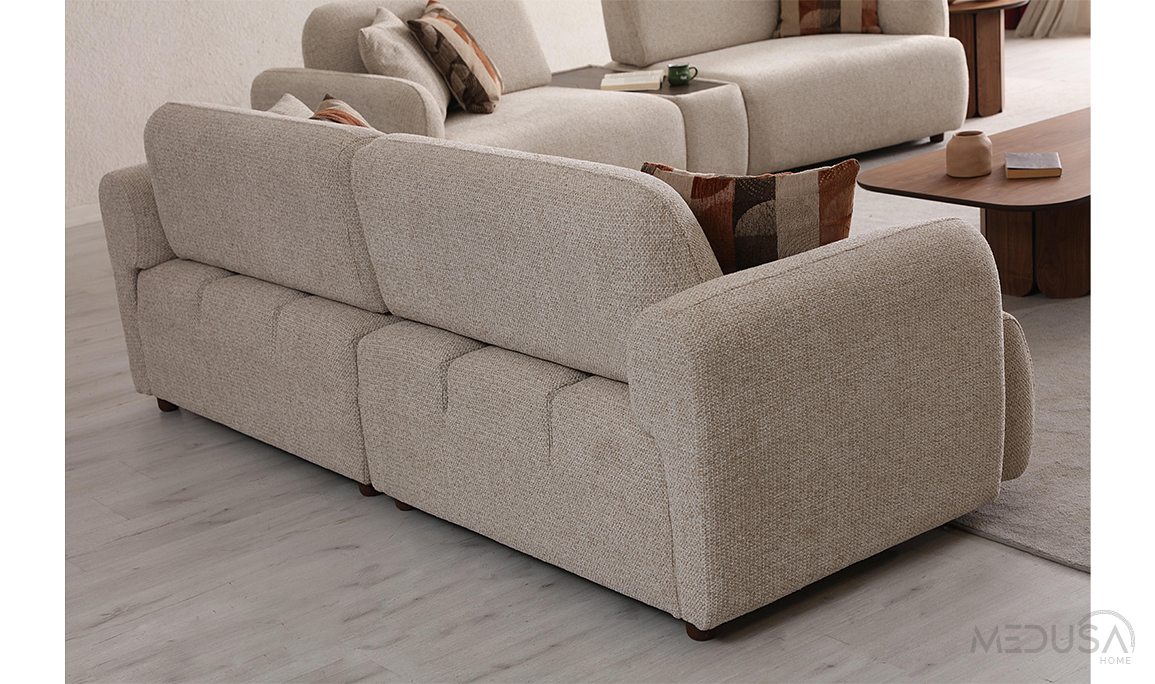 Medusa Home Mobilya - Lisbon Üçlü Koltuk