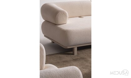 Medusa Home Mobilya - Lita Üçlü Koltuk