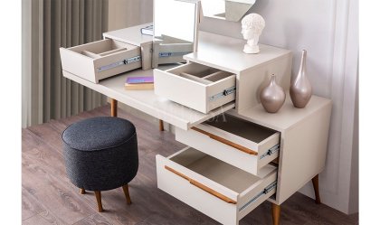 Medusa Home Mobilya - Liva Bej Şifonyer