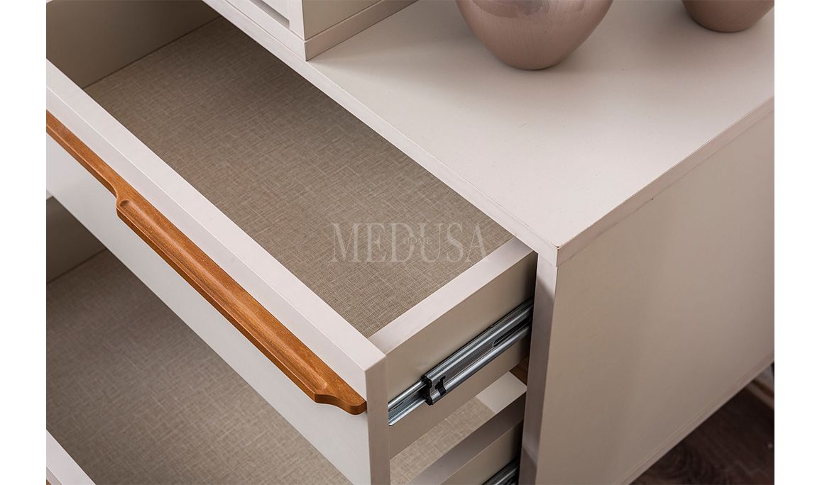 Medusa Home Mobilya - Liva Bej Şifonyer
