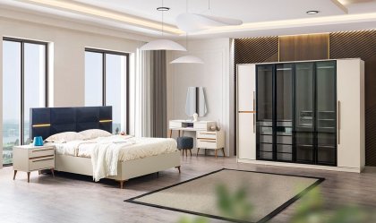 Medusa Home - Liva Bej Yatak Odası Medusa Home - Liva Bej Yatak Odası