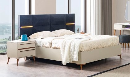 Medusa Home Mobilya - Liva Bej Yatak Odası