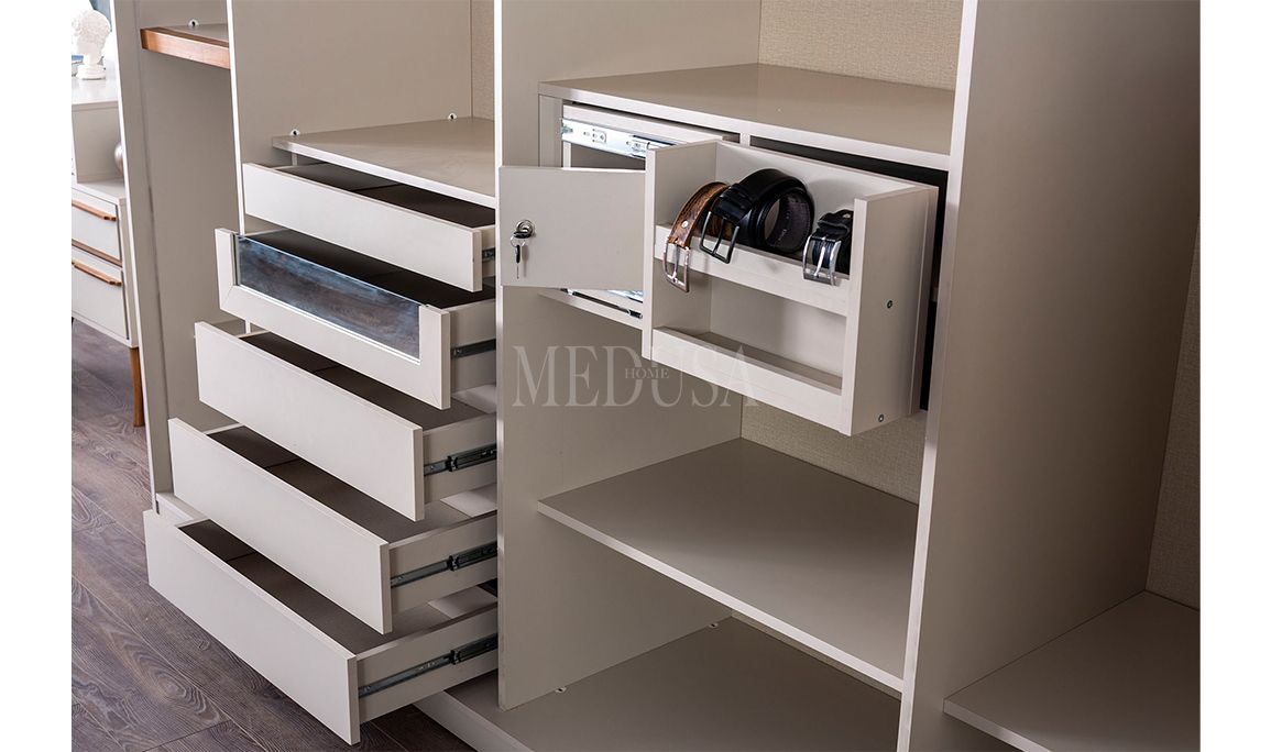 Medusa Home Mobilya - Liva Bej Yatak Odası