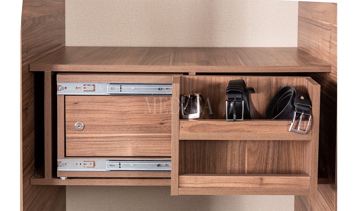 Medusa Home Mobilya - Liva Ceviz Gardırop