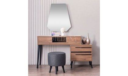 Medusa Home Mobilya - Liva Ceviz Yatak Odası