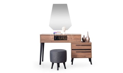 Medusa Home Mobilya - Liva Ceviz Yatak Odası