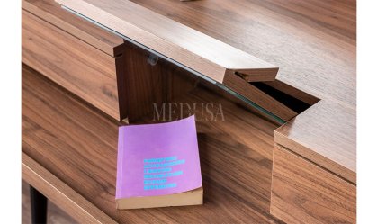 Medusa Home Mobilya - Liva Ceviz Yatak Odası