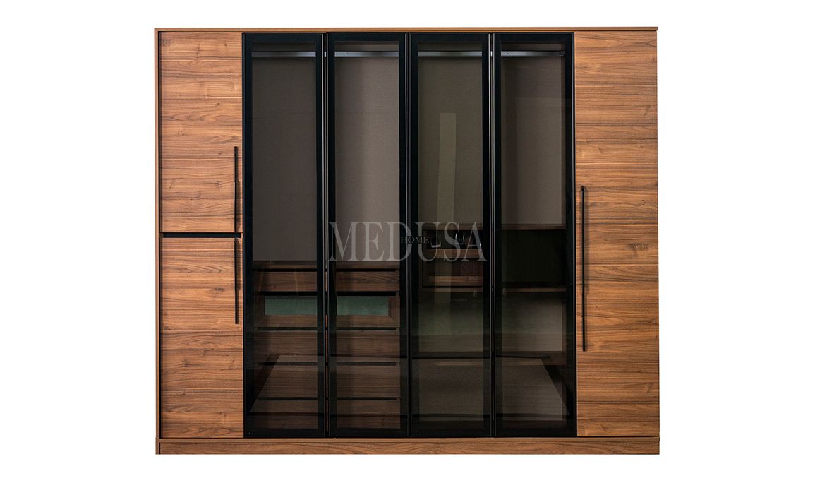 Medusa Home Mobilya - Liva Ceviz Yatak Odası