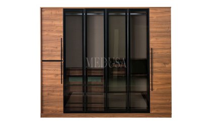 Medusa Home Mobilya - Liva Ceviz Yatak Odası