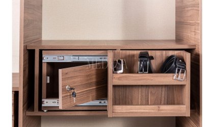 Medusa Home Mobilya - Liva Ceviz Yatak Odası
