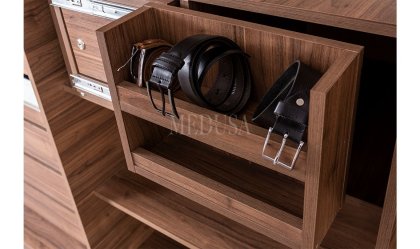 Medusa Home Mobilya - Liva Ceviz Yatak Odası