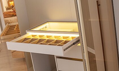 Medusa Home Mobilya - Livia 6 Kapaklı Akordiyon Gardırop