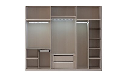 Medusa Home Mobilya - Livia 6 Kapaklı Menteşeli Gardırop
