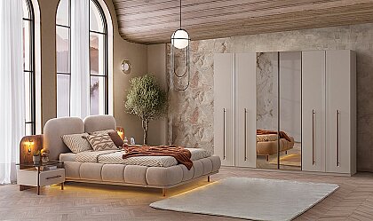 Medusa Home - Livia 6 Kapaklı Yatak Odası