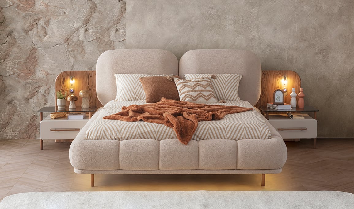 Medusa Home Mobilya - Livia 6 Kapaklı Yatak Odası
