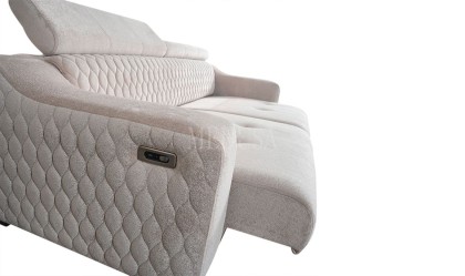 Medusa Home Mobilya - Loca Motorlu Üçlü Koltuk