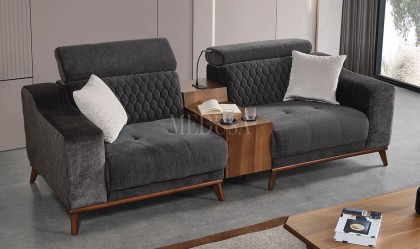 Medusa Home - Loca Sehpalı Üçlü Koltuk Medusa Home - Loca Sehpalı Üçlü Koltuk