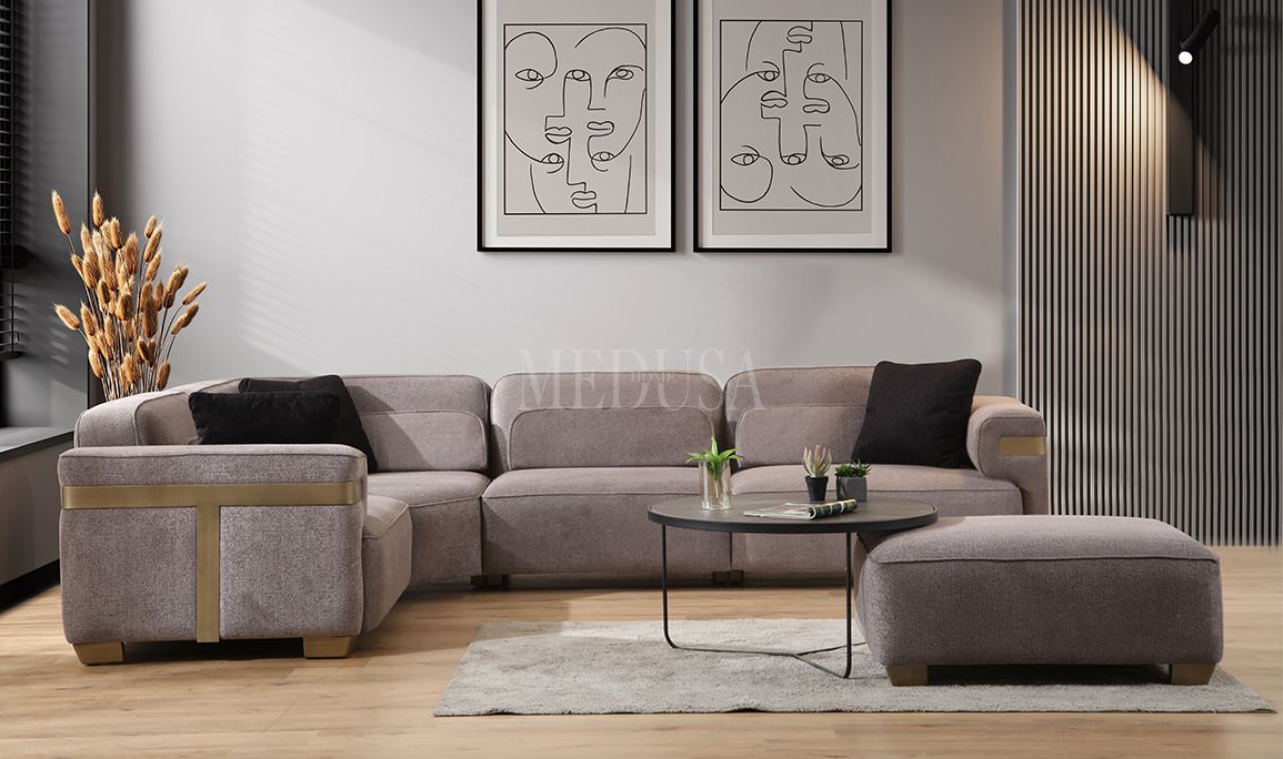Medusa Home Mobilya - Loft Small Köşe Takımı