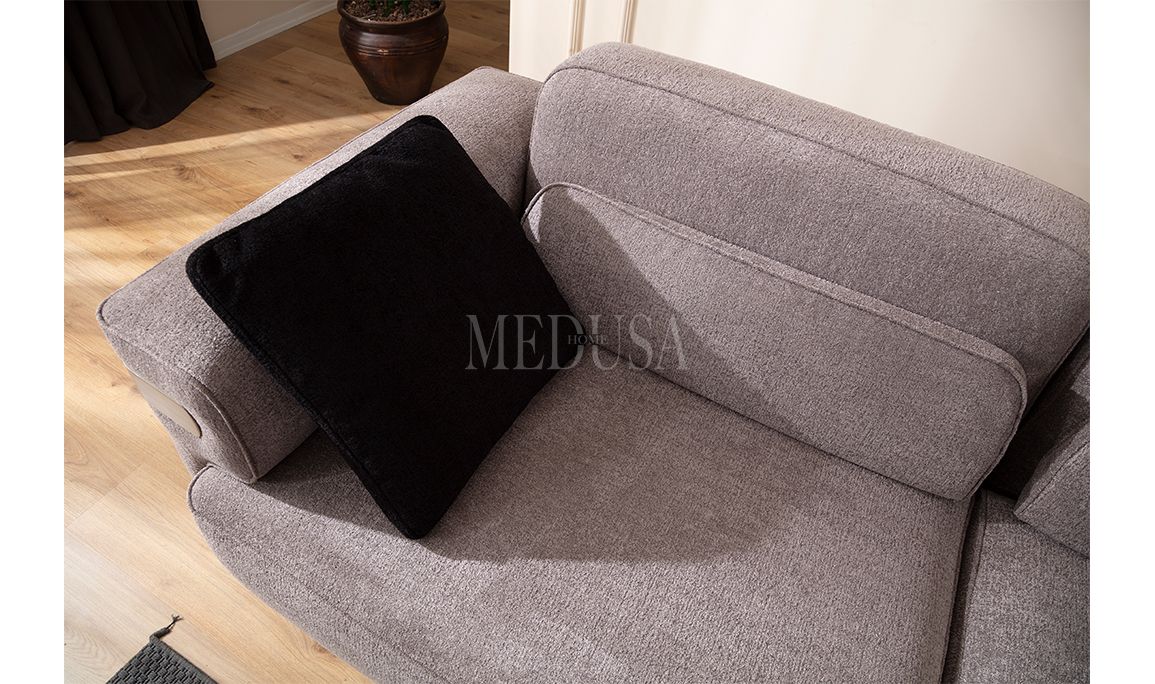 Medusa Home Mobilya - Loft Üçlü Koltuk