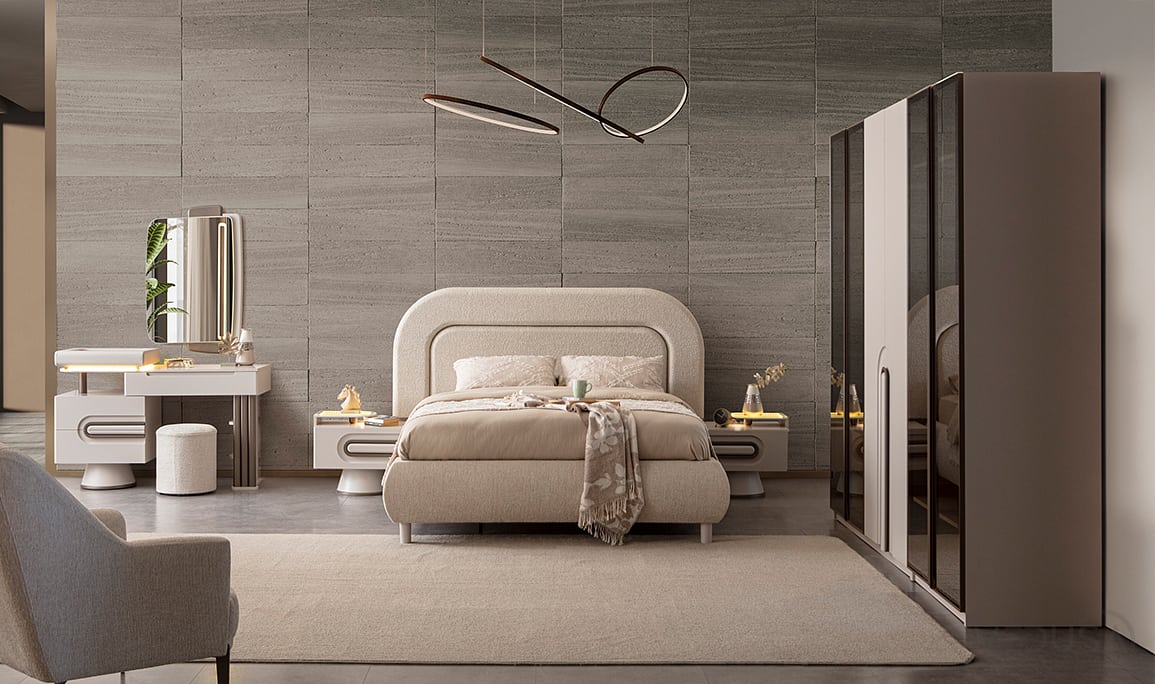 Medusa Home Mobilya - Lofta Yatak Odası