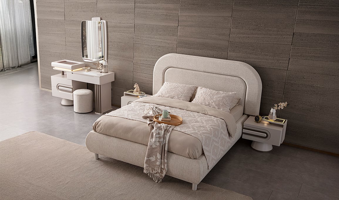 Medusa Home Mobilya - Lofta Yatak Odası