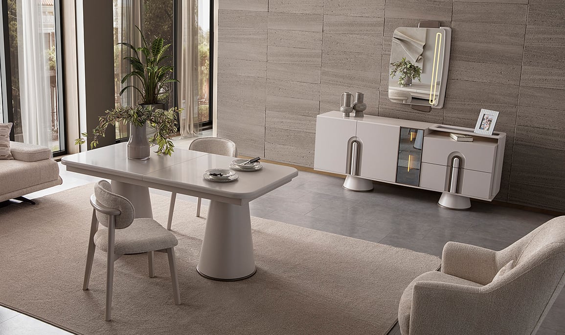 Medusa Home Mobilya - Lofta Yemek Odası