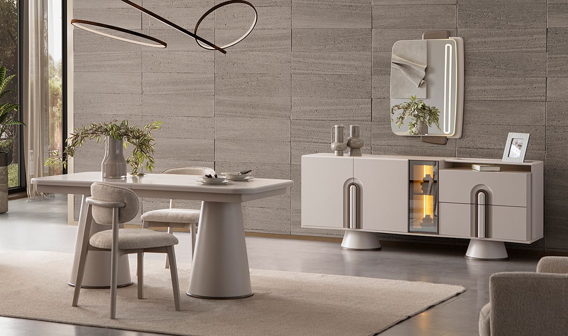 Medusa Home Mobilya - Lofta Yemek Odası