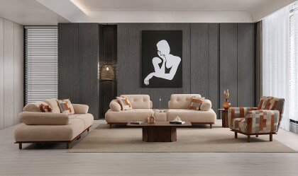 Medusa Home - Lois Alba Koltuk Takımı Medusa Home - Lois Alba Koltuk Takımı