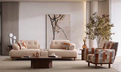 Medusa Home Mobilya - Lois Alba Koltuk Takımı