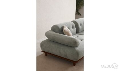 Medusa Home Mobilya - Lois Noa Üçlü Koltuk
