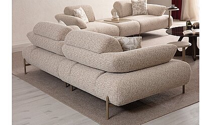 Medusa Home Mobilya - Lois Premium Üçlü Koltuk