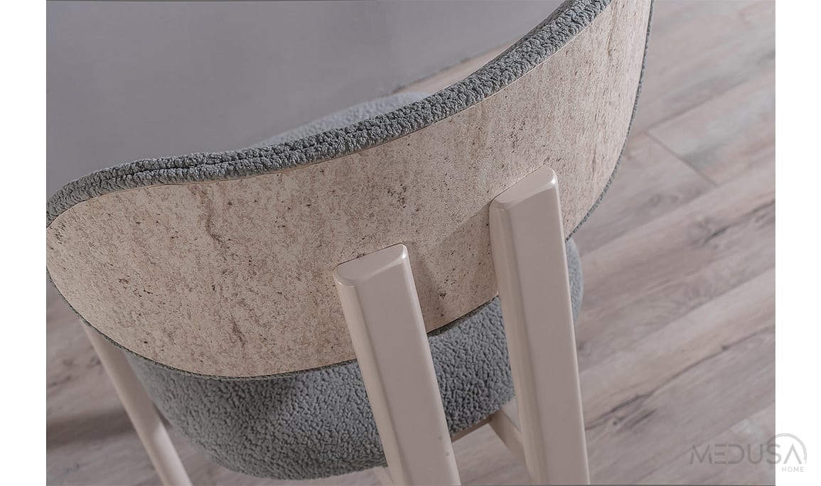 Medusa Home Mobilya - Lora Gri Sandalye