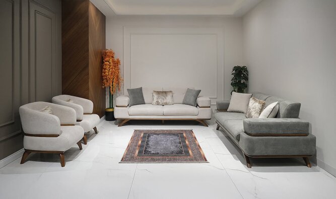 Medusa Home Mobilya - Lora Koltuk Takımı - Modern Koltuk Takımları
