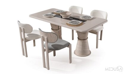 Medusa Home Mobilya - Lora Yemek Masası