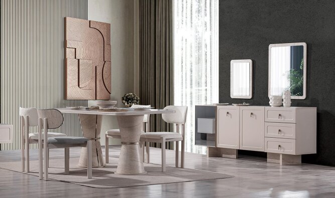 Medusa Home Mobilya - Lora Yemek Odası - Modern Yemek Odaları