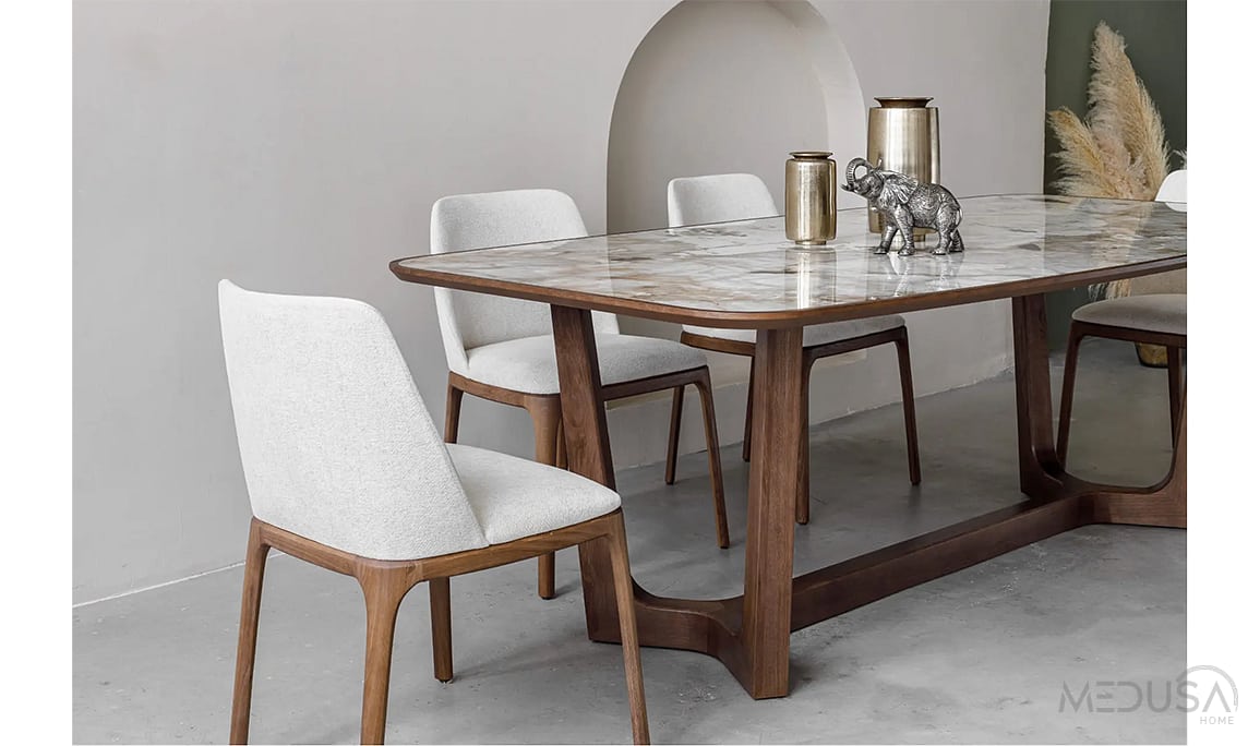Medusa Home Mobilya - Loran Seramik Yemek Masası